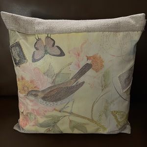 12x12 accent pillow with design